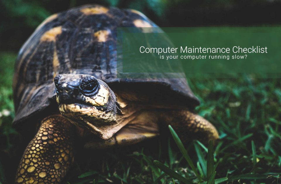 why is my computer running slow