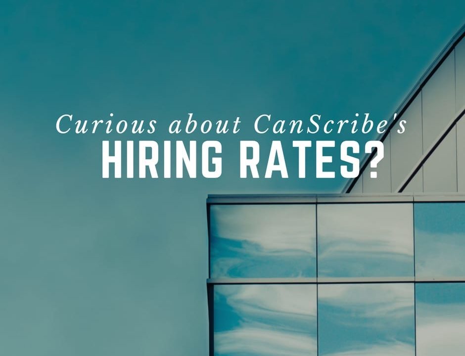 medical transcription hiring rates