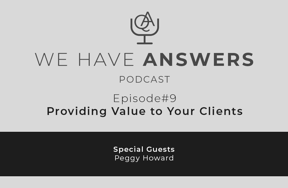 Providing Value to Clients