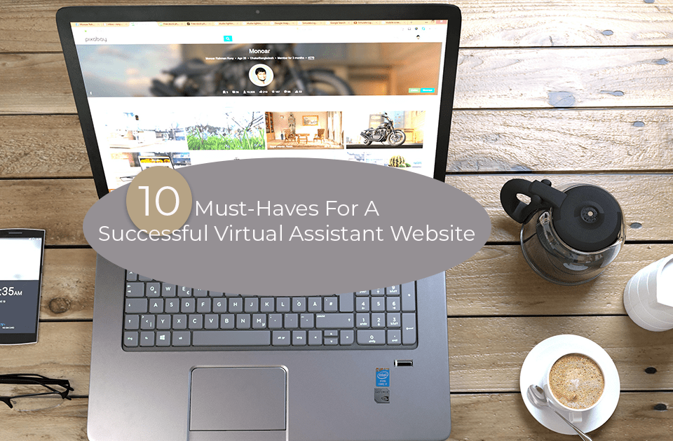 Virtual Assistant Website